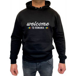 Hanorac welcome to Romania Unisex - D000017U