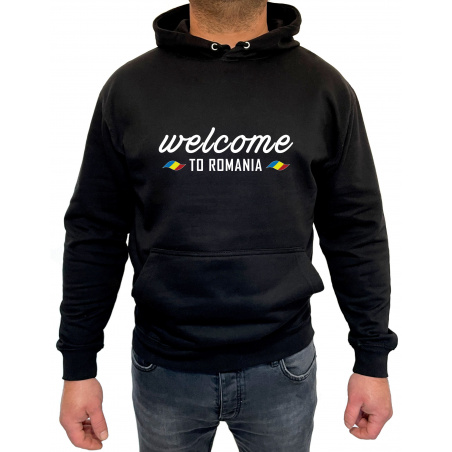 Hanorac welcome to Romania Unisex - D000017U