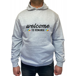 Hanorac welcome to Romania Unisex - D000017U