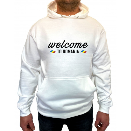 Hanorac welcome to Romania Unisex - D000017U