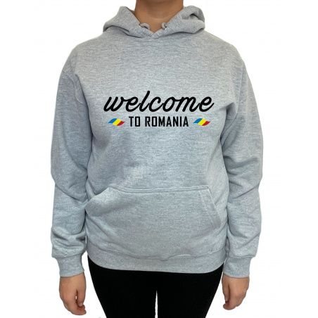 Hanorac welcome to Romania Unisex - D000017U