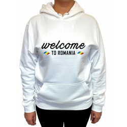 Hanorac welcome to Romania Unisex - D000017U