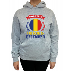 Hanorac Romanian queens are born in December - D000019F