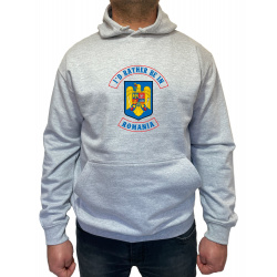 Hanorac I'd rather be in Romania Unisex - D000021U