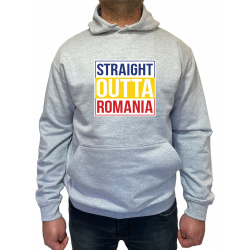 Hanorac straight outta Romania Unisex - D000015U