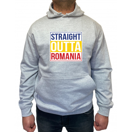 Hanorac straight outta Romania Unisex - D000015U