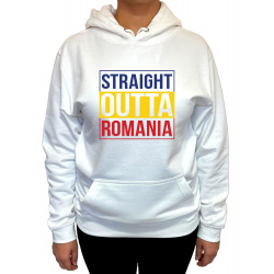 Hanorac straight outta Romania Unisex - D000015U