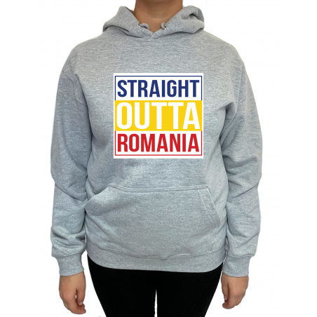 Hanorac straight outta Romania Unisex - D000015U