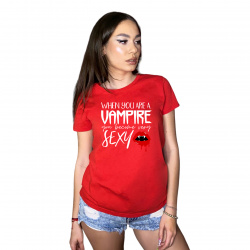 Tricou Vampir (pentru Femeie) - D000390U