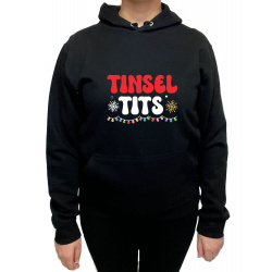 Hanorac Jingle bells tinsel tits Femei - D000057F