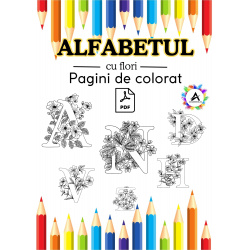 Pagini de colorat alfabetul...