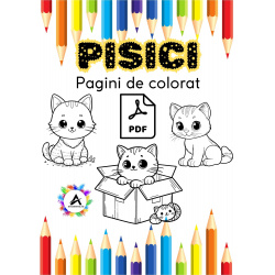 Pagini de colorat Pisici...