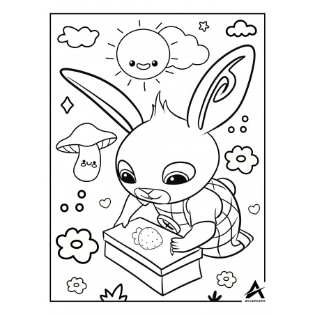 Pagini de colorat personaje Bing format .pdf - eBook7 Avozenevo