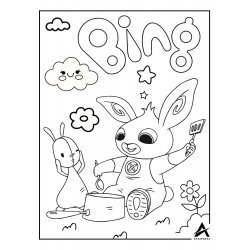 Pagini de colorat personaje Bing format .pdf - eBook7 Avozenevo