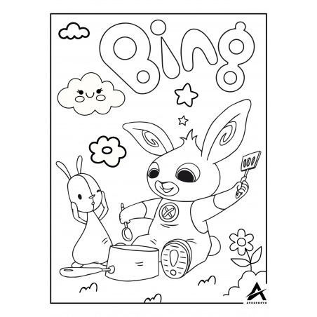 Pagini de colorat personaje Bing format .pdf - eBook7 Avozenevo