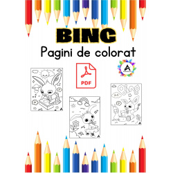 Pagini de colorat personaje...