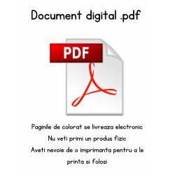 Pagini de colorat alfabetul cu flori format .pdf - eBook Avozenevo