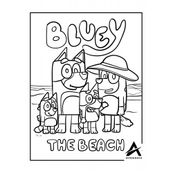 Pagini de colorat personaje Bluey format .pdf - eBook8 Avozenevo