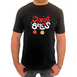 Tricou jingle bells tinsel tits - Heavy Cotton Barbati - D000057M