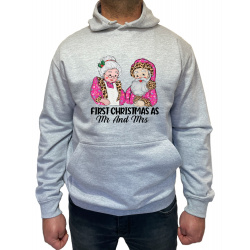 Hanorac First Christmas As MR And MRS Unisex - D000054U