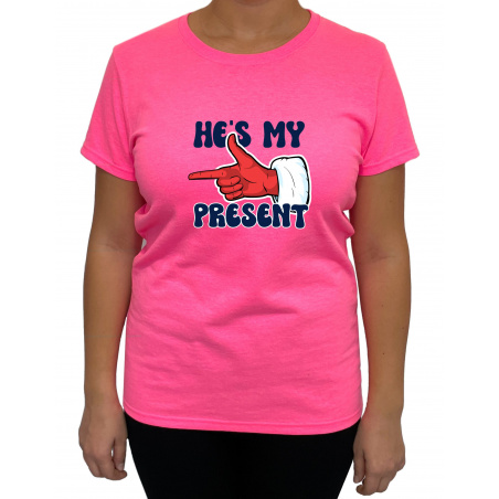 Tricou She's My Gift He's My Present - Heavy Cotton Femei - D000062F