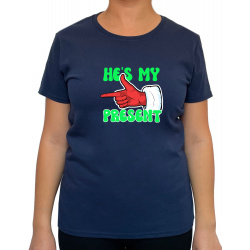 Tricou She's My Gift He's My Present - Heavy Cotton Femei - D000062F