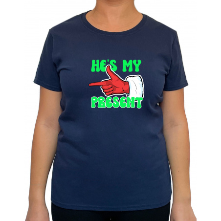 Tricou She's My Gift He's My Present - Heavy Cotton Femei - D000062F