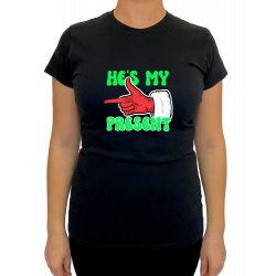 Tricou She's My Gift He's My Present - Heavy Cotton Femei - D000062F