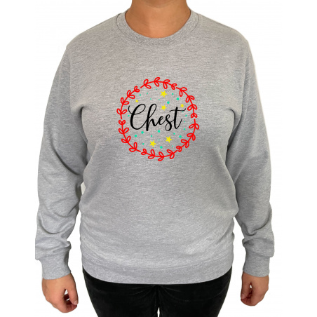 Bluza Chest Nuts - Crew Neck Sweatshirt Femei - D000053F