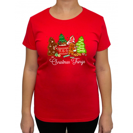 Tricou Christmas Things - Heavy Cotton Femei - D000086U