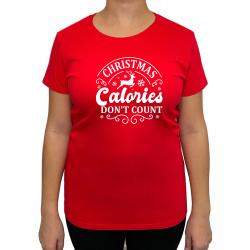 Tricou Christmas Calories Don't Count - Heavy Cotton Femei - D000084U