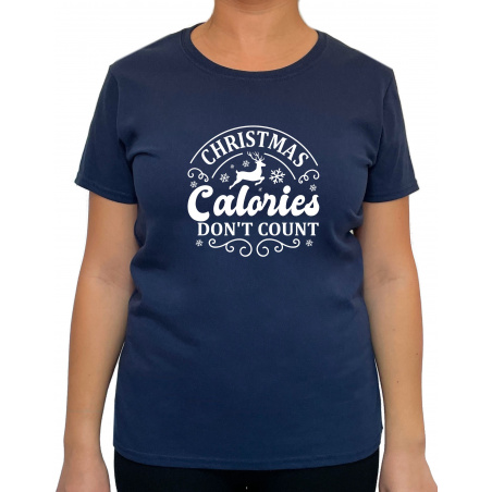 Tricou Christmas Calories Don't Count - Heavy Cotton Femei - D000084U