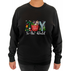 Bluza Joy To The World - Crew Neck Sweatshirt Femei - D000089U