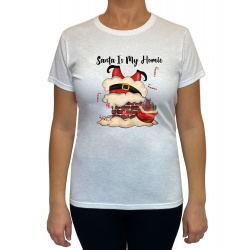 Tricou Santa Is My Homie -...