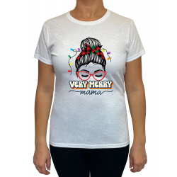 Tricou Very Merry Mama -...