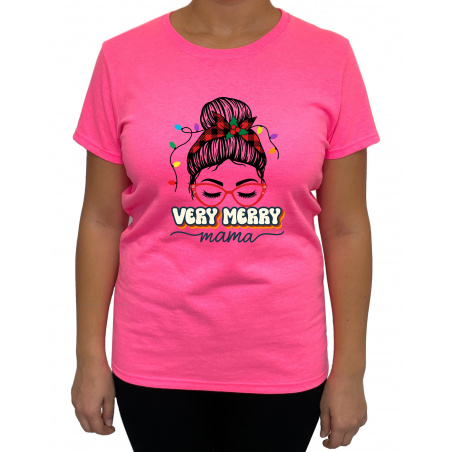 Tricou Very Merry Mama - Heavy Cotton Femei - D000093F