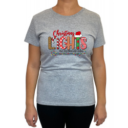 Tricou Christmas Lights Are My Favorite Color - Heavy Cotton Femei - D000095U