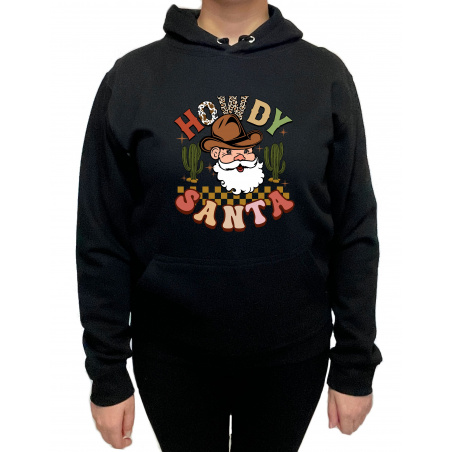 Hanorac Howdy Santa Unisex - D000098U