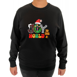 Bluza Joy To The World  - Crew Neck Sweatshirt Femei - D000099U