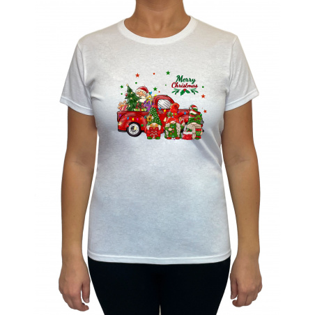 Tricou Merry Christmas - Heavy Cotton Femei - D0000100U