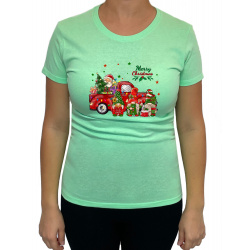 Tricou Merry Christmas - Heavy Cotton Femei - D0000100U