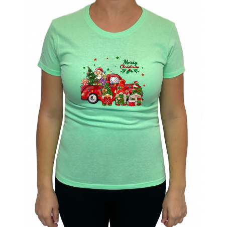 Tricou Merry Christmas - Heavy Cotton Femei - D0000100U