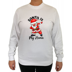 Bluza Santa Is My Homie  -...