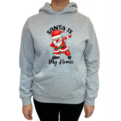 Hanorac Santa Is My Homie Unisex - D0000101U