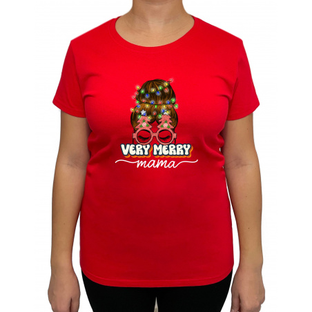 Tricou Very Merry Mama - Heavy Cotton Femei - D0000103F