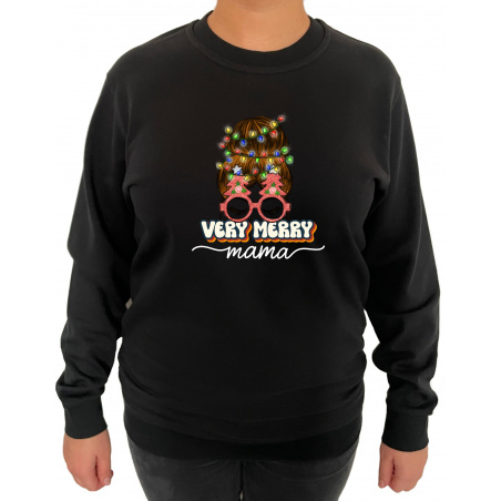 Bluza Very Merry Mama  - Crew Neck Sweatshirt Femei - D0000103F