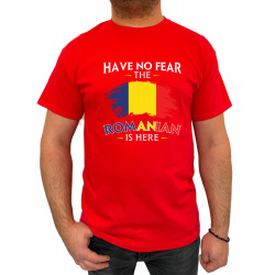 Tricou Have No Fear The Romanian Is Here - Heavy Cotton Barbati - D000002U