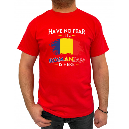 Tricou Have No Fear The Romanian Is Here - Heavy Cotton Barbati - D000002U