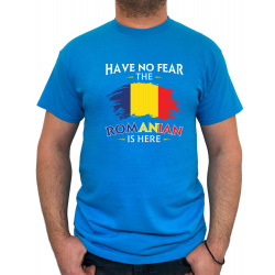 Tricou Have No Fear The Romanian Is Here - Heavy Cotton Barbati - D000002U