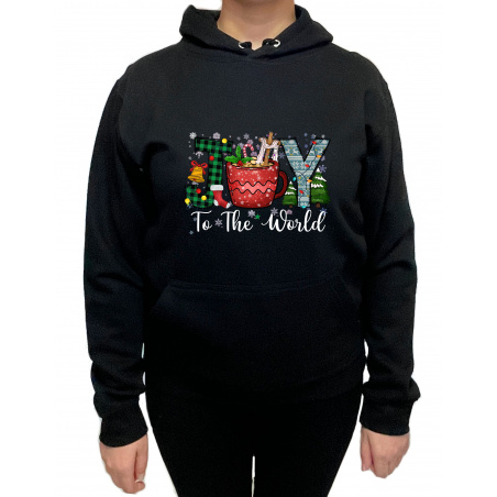 Hanorac Joy To The World Unisex - D000089U